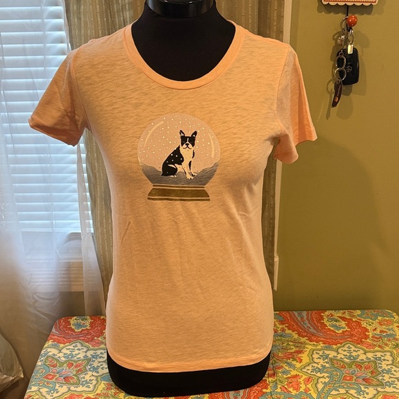 J. Crew Tops - J. Crew Light Pink Collector Tee